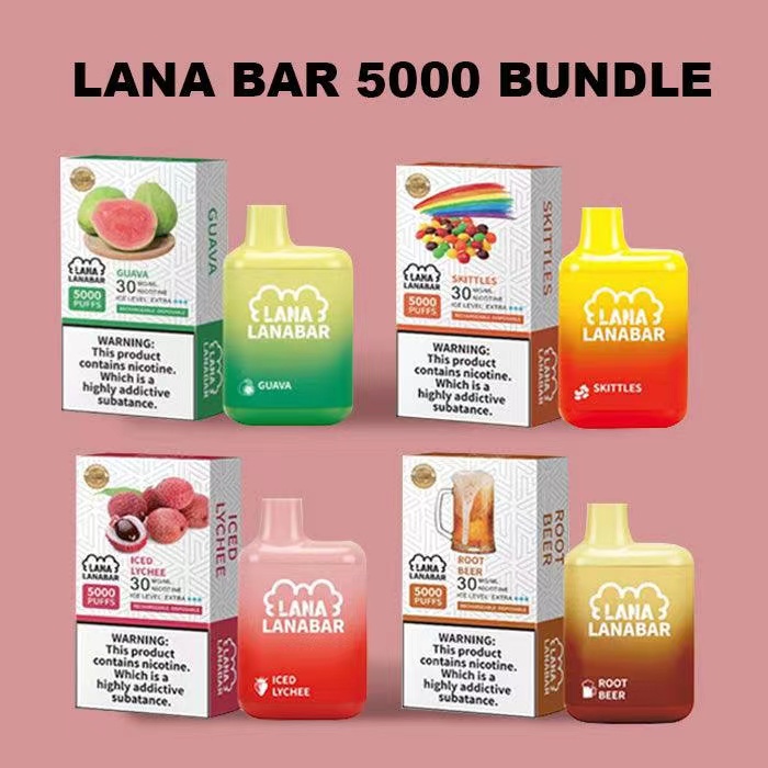 lana　一次性5000口可抛棄式電子烟